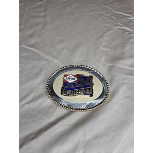 Blaw Knox 54 Years Anniversary Asphalt Paving Belt Buckle - Brand New Vintage